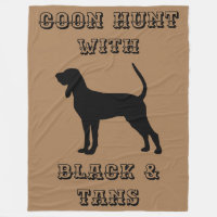 Coon Hunt With Black & Tans with Hound