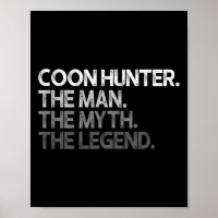 Coon Hunter Racoon Hunting The Man Myth Legend Gif