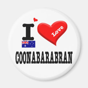 COONABARABRAN - I Love Magnet