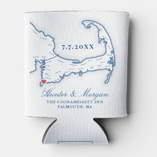 Coonamessett Inn Wedding Favour Cape Cod Can Cooler