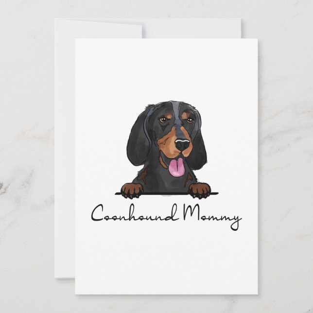 Coonhound Dog Mommy (Front)