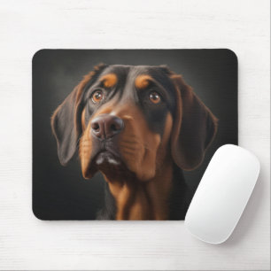 Coonhound Dog Mouse Pad