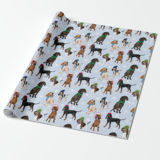 Coonhounds Hats light blue Wrapping Paper