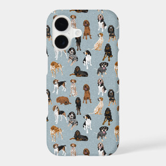 Coonhounds on Blue