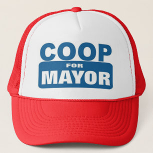 Coop For Mayor Trucker Hat