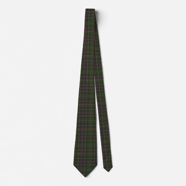 Cooper Clan Tartan Tie (Front)