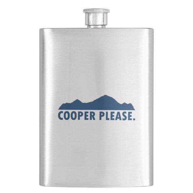 Cooper Colorado Please Hip Flask (Front)