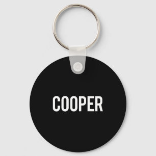 Cooper - Cool New Funny Name Fan Gift Tee  Key Ring