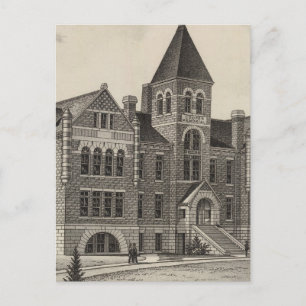 Cooper Memorial College, Sterling, Kansas Postcard