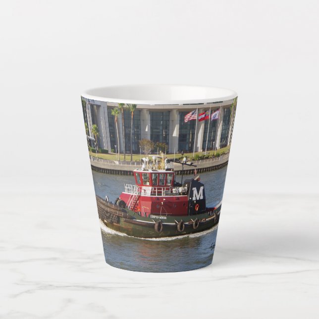 Cooper Moran latte mug (Front)