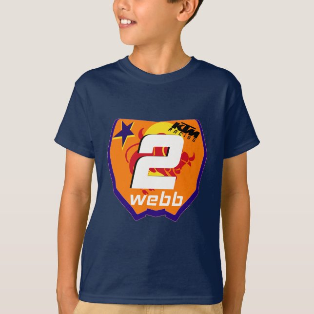 Cooper Webb SX MX Champ Motocross Champion Pro T-Shirt (Front)