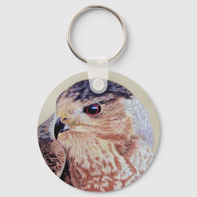Coopers Hawk Key Ring (Front)