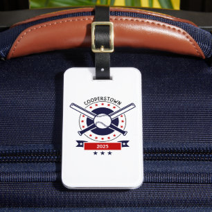 Cooperstown 2025 luggage tag