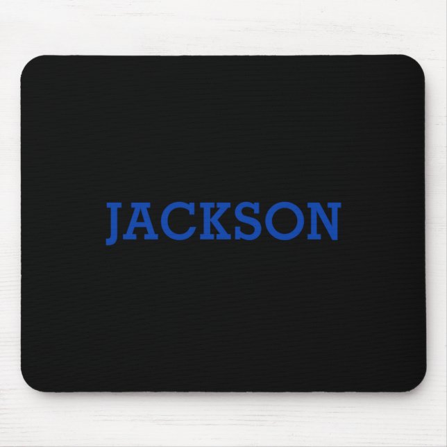 Cooperstown Field Team Name Player Personalized T  Mouse Pad (Front)