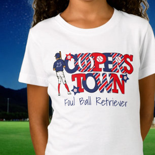 Cooperstown Foul Ball Retriever Patriotic  T-Shirt
