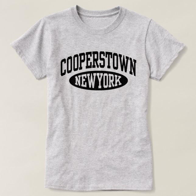 Cooperstown New York T-Shirt (Design Front)
