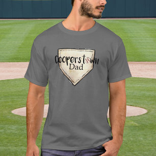 Cooperstown NY Dad Cute Baseball Tournament T-Shirt