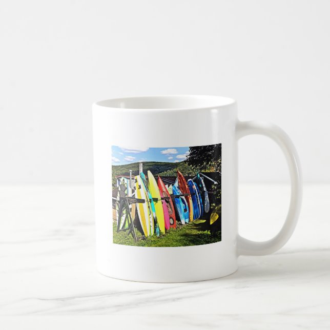 Cooperstown NY - Kayaks and Paddleboards Coffee Mug (Right)