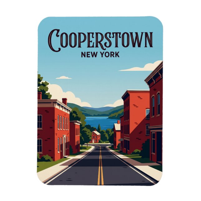 Cooperstown USA Magnet (Vertical)