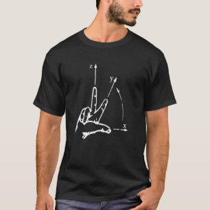 Coordinate System Cnc Programmer Machining Mechani T-Shirt