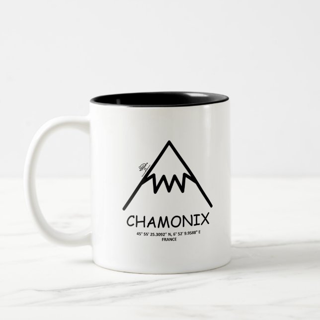 Coordinates Chamonix Two-Tone Coffee Mug (Left)