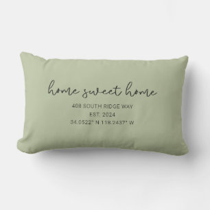 Coordinates home sweet home housewarming Throw Lumbar Cushion