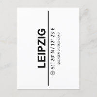 Coordinates Leipzig
