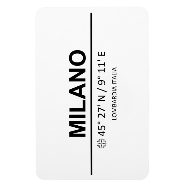 Coordinates Milano Magnet (Vertical)