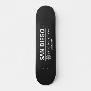 Coordinates San Diego Skateboard