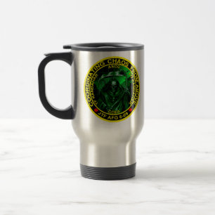 Coordinatiing Chaos From Above Travel Mug