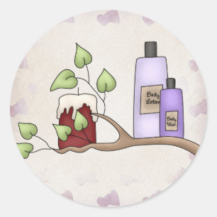 Coordinating Bridal Shower Envelope Seals