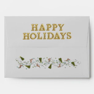 Coordinating Christmas Card Envelopes