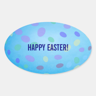 Coordinating Egg Sticker for Easter Favour Bags