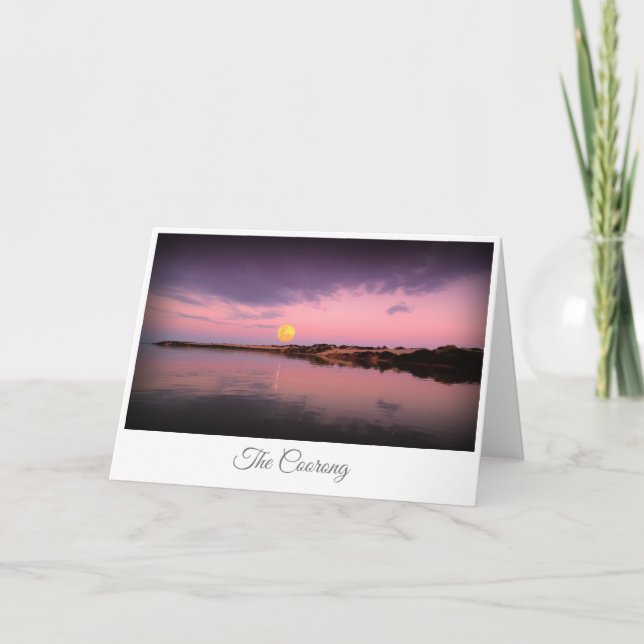 Coorong Moonshine Card (Front)