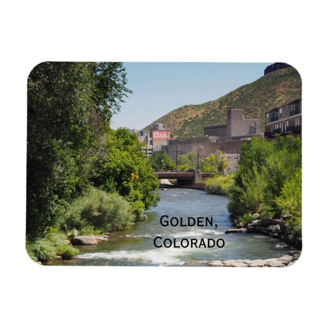 Coors Brewery in Golden, Colorado Magnet (Horizontal)