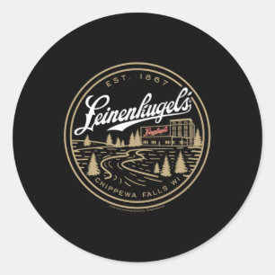 Coors Brewing Company Leinenkugels The Pride Of Ch Classic Round Sticker