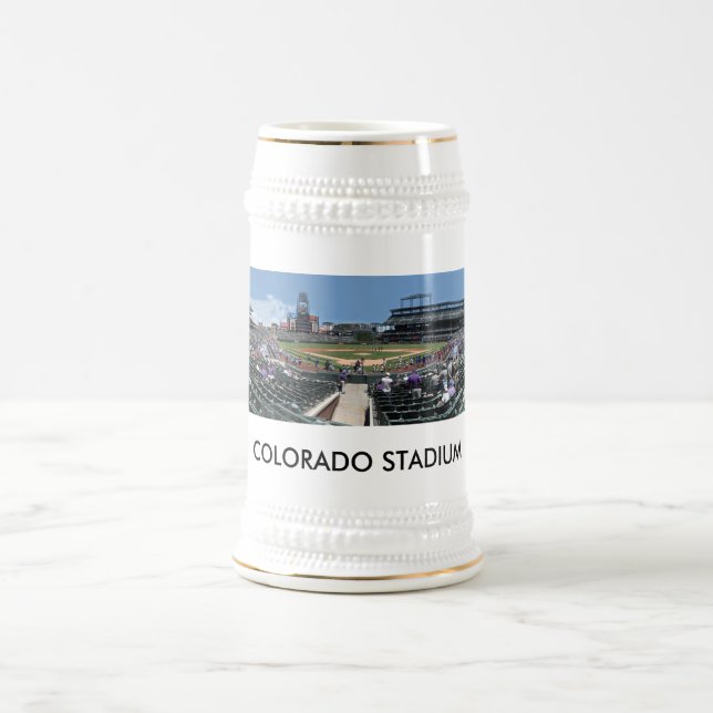 Coors Field Pan, COLORADO STADIUM Beer Stein (Center)