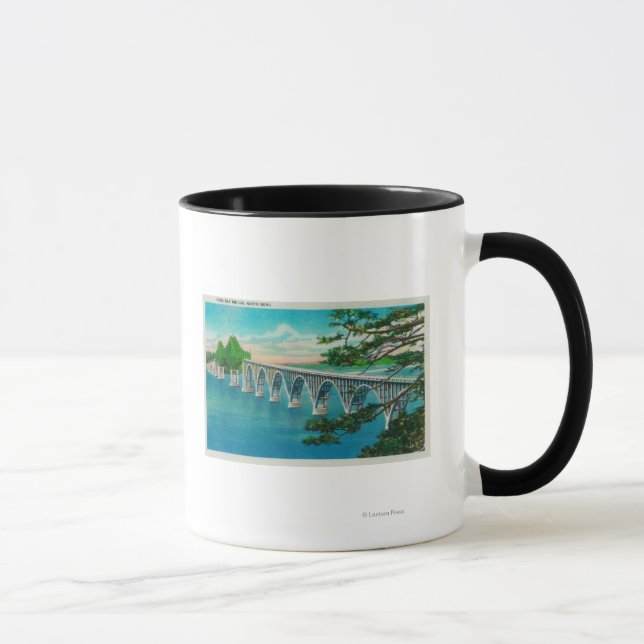 Coos Bay Bridge in North Bend, Oregon Mug (Right)
