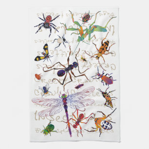 'Cooties' Tea Towel
