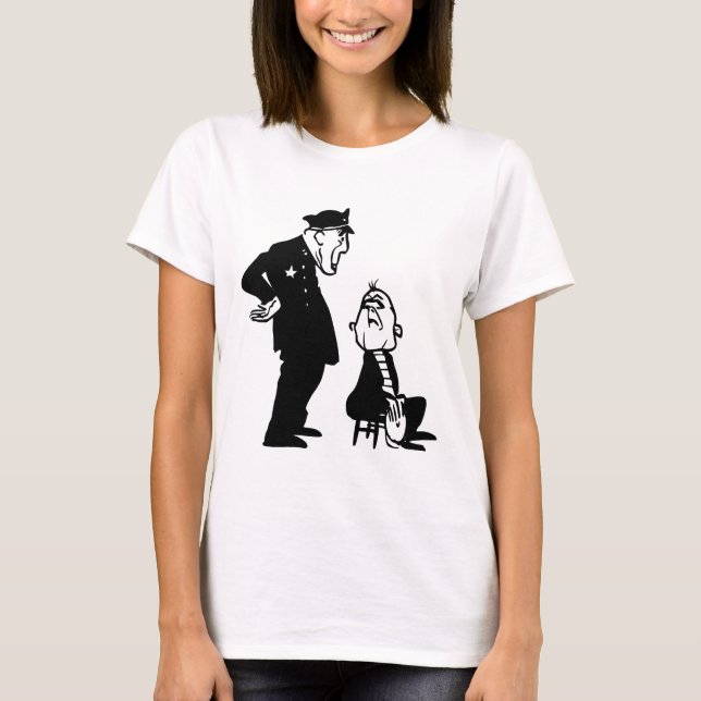 Cop and burglar T-Shirt (Front)