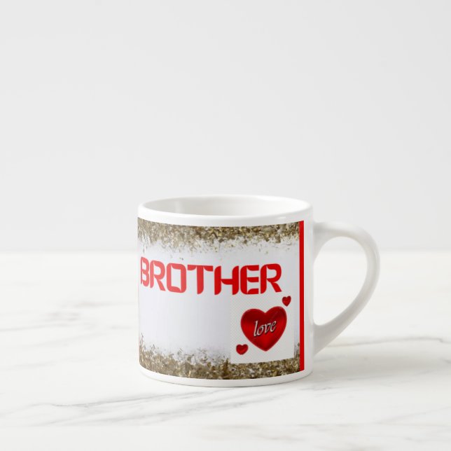 Cop design for brother asking hello.  How are you Espresso Cup (Right)