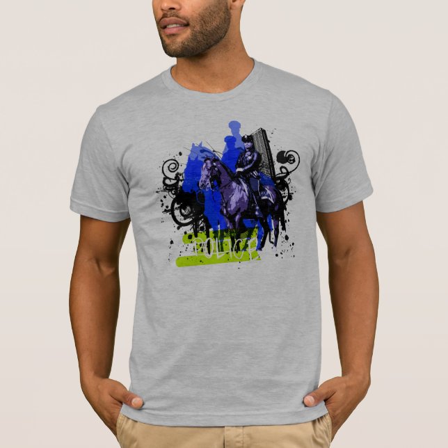 Cop on Horse T-Shirt (Front)
