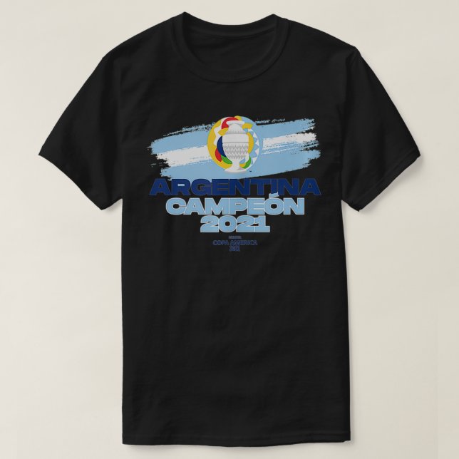 Copa America 2021 Argentina Champion Tank Top (Design Front)