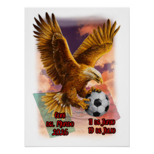 Copa del Mundo 2026 on a Poster