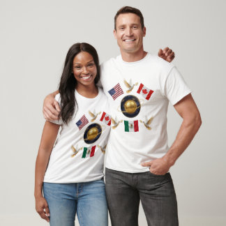 copa mundial 2026 - Paz Mundial Norteamérica 2026 T-Shirt