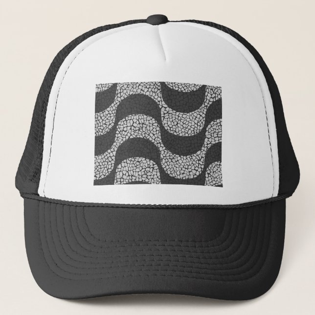 Copacabana Beach Boardwalk Trucker Hat (Front)