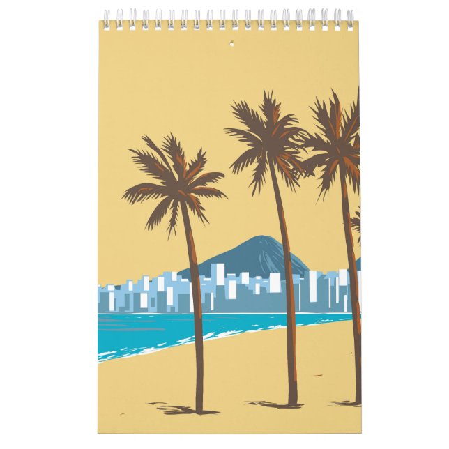 Copacabana beach calendar (Cover)
