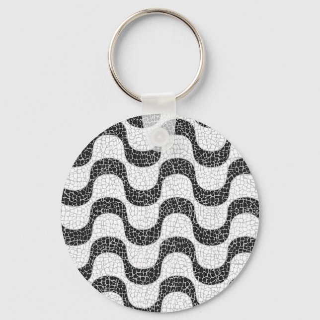 Copacabana Beach Key Ring (Front)