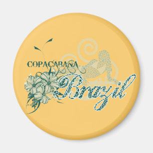 Copacabana Brazil Tshirts and Gifts Magnet