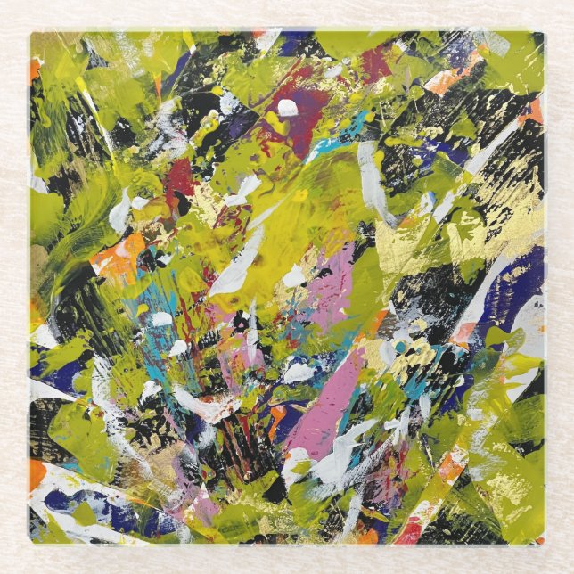 Copacabana Glass Coaster (Front)